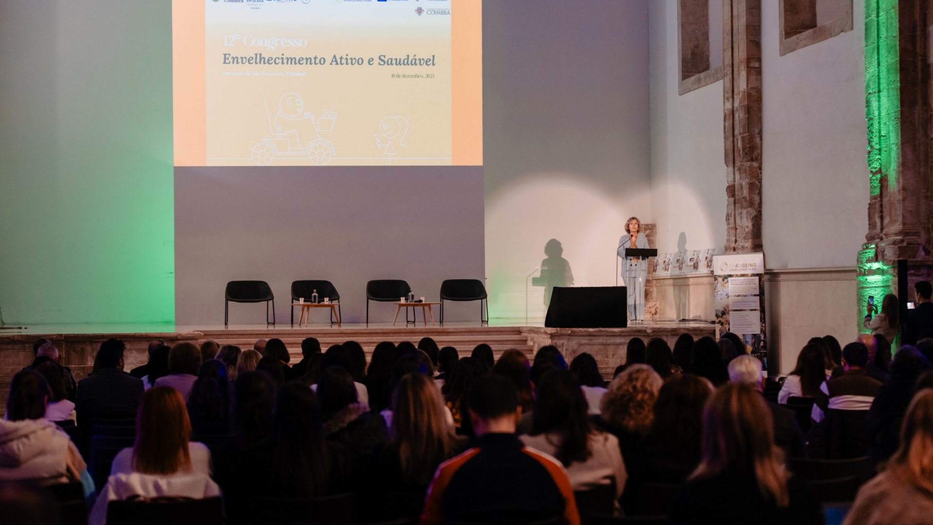 Ana Abrunhosa alerta para desafios do envelhecimento e defende literacia em saúde