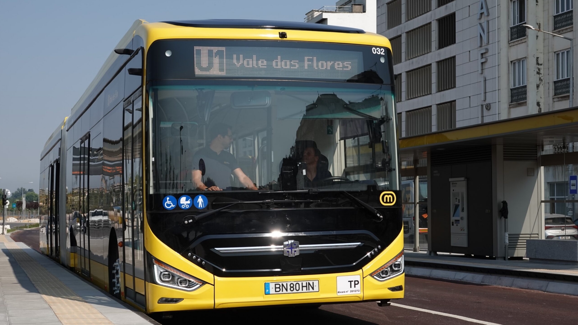 Troço suburbano do Metrobus em Coimbra suspenso na quinta-feira