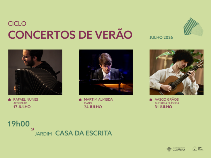 Recital de piano na Casa da Escrita