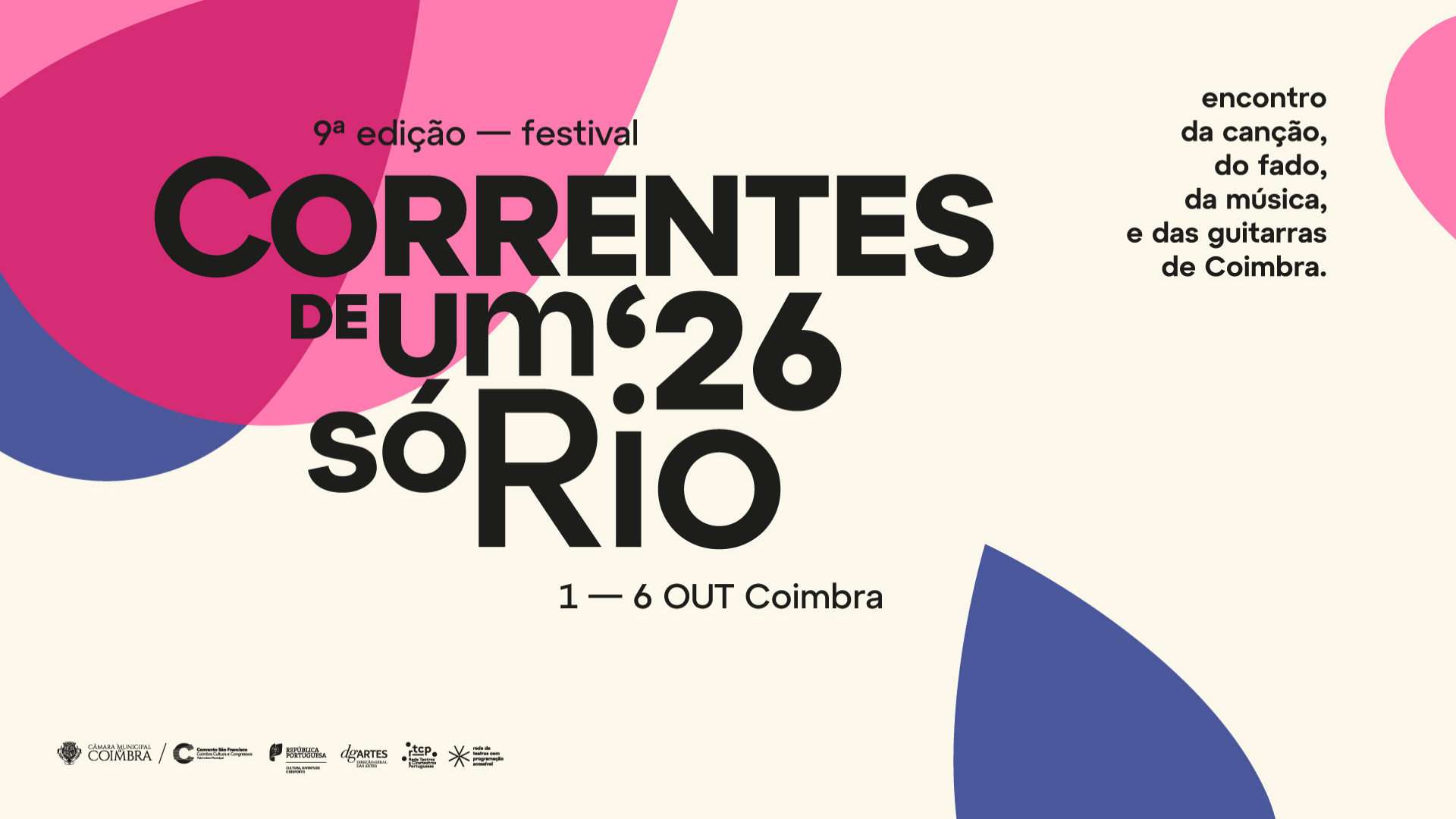 Festival Correntes de Um Só Rio regressa ao Convento São Francisco de 1 a 6 de outubro