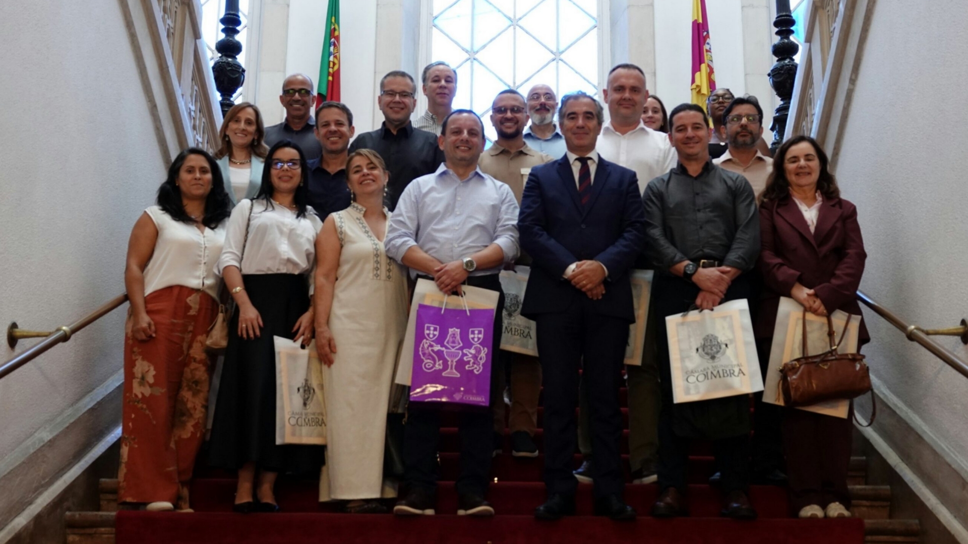 Coimbra recebe delegação de autarcas brasileiros e apresenta projetos de transformação urbana e inovação